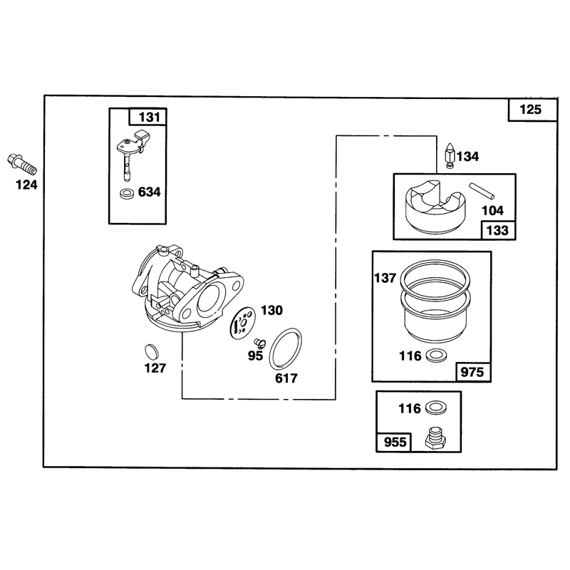 Engine Briggs and Stratton Model 12f802-0667-01