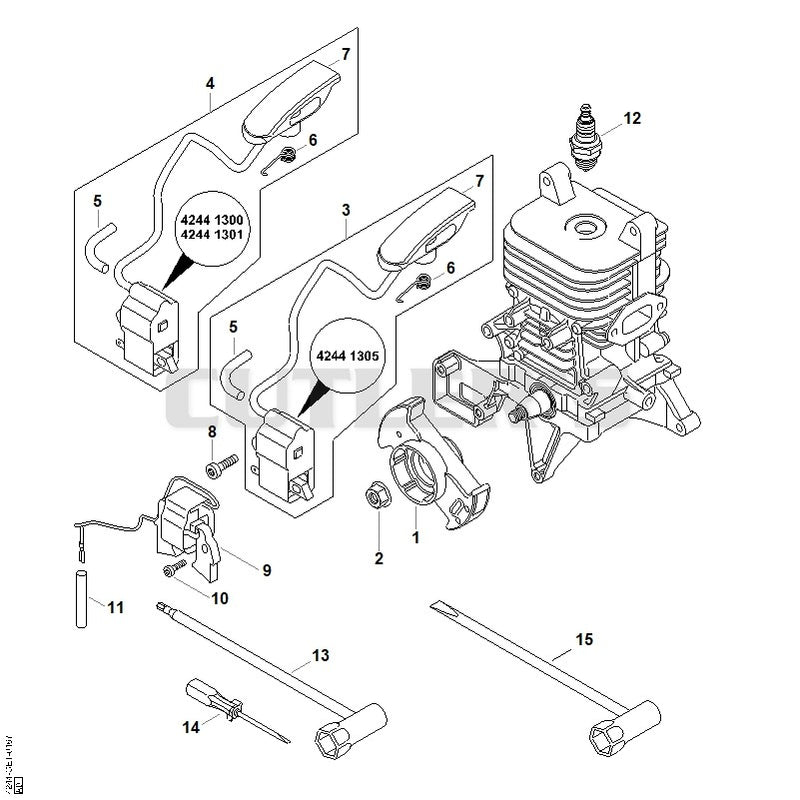 Ignition system BR 450 C-EF Z