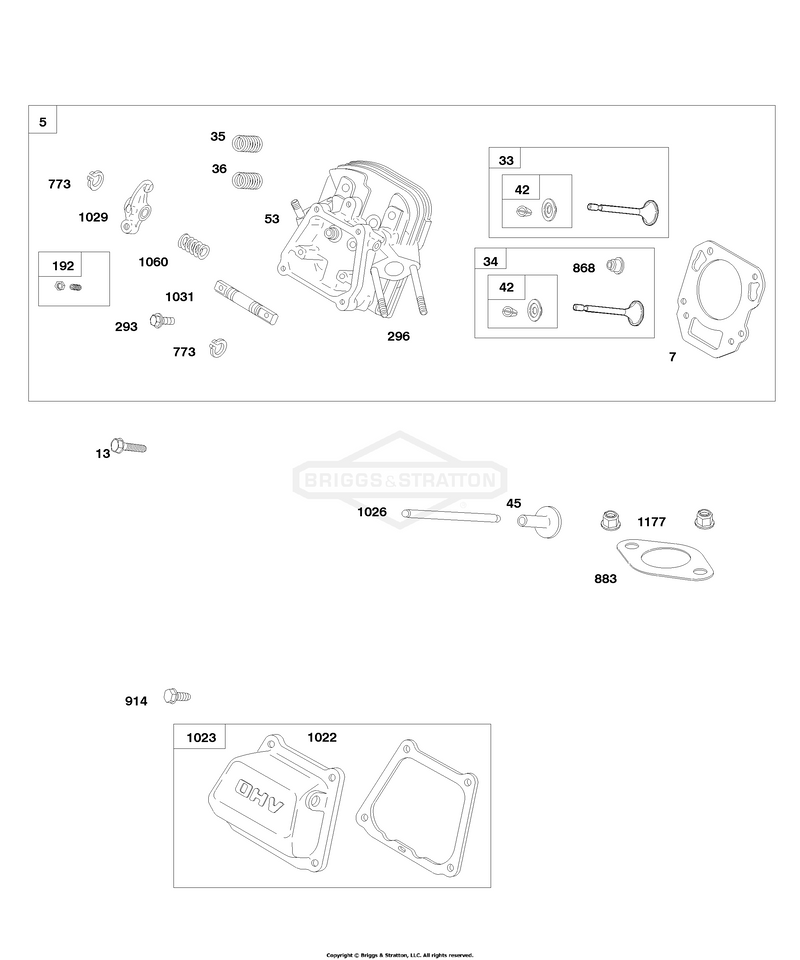 Cylinder Head, Valve Cover