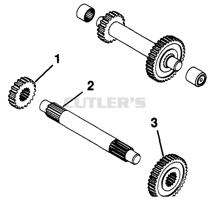 NUMBER FOUR SHAFT - IDLER