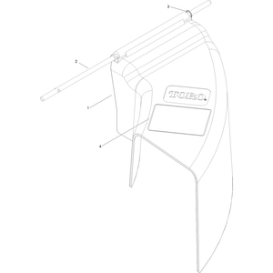 Side Discharge Deflector Kit No 144-0242