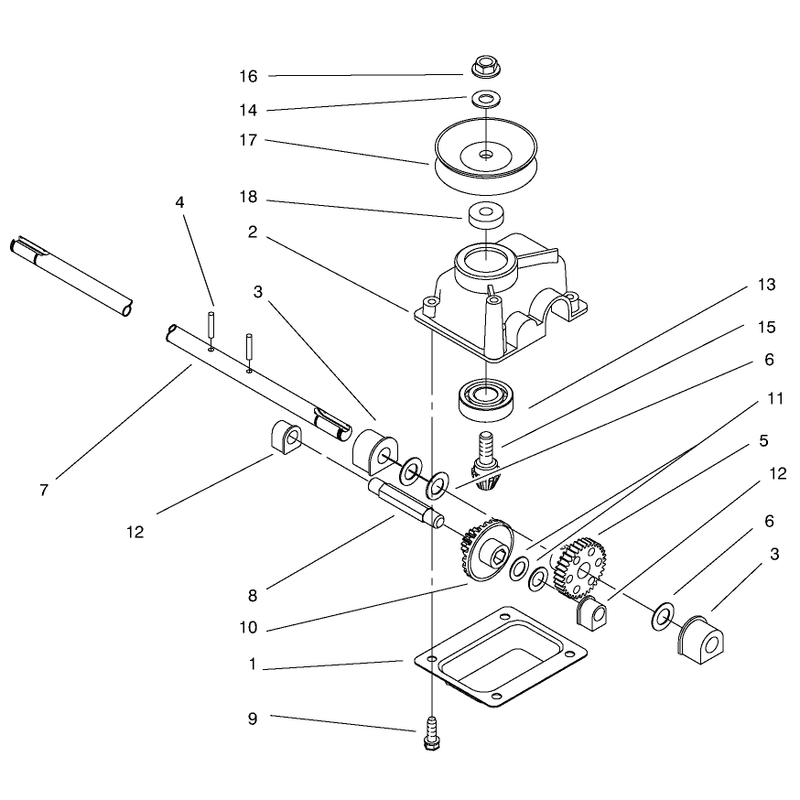 Gear Case Assembly