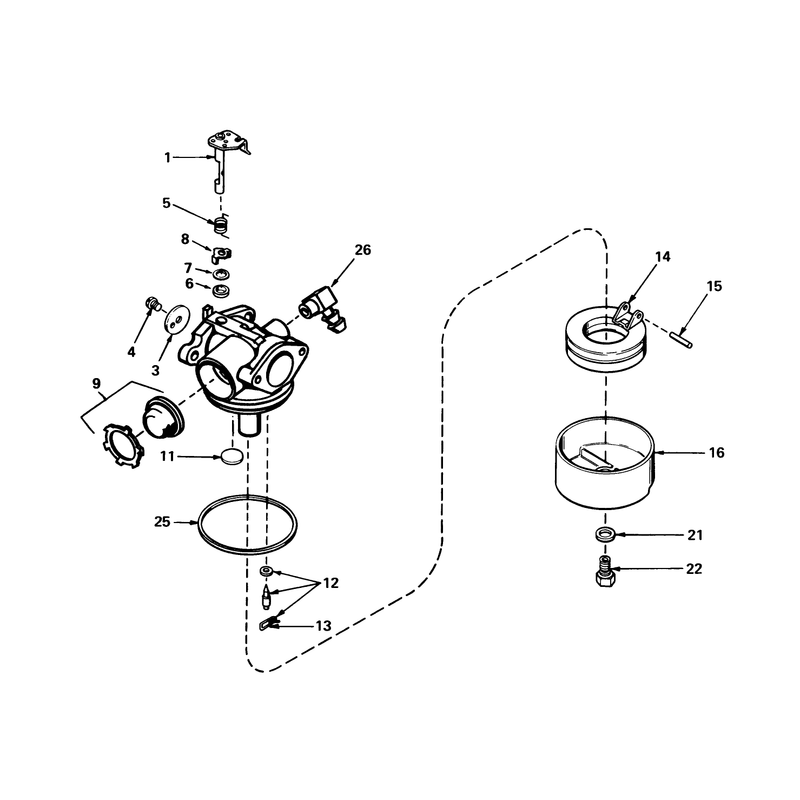 Carburetor No 632050