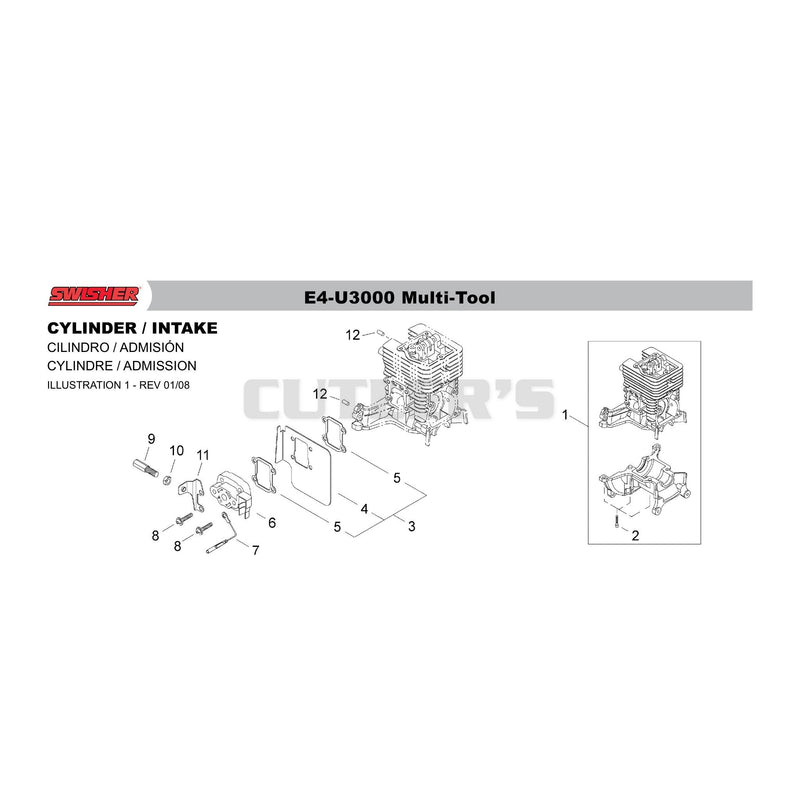 CYLINDER / INTAKE
