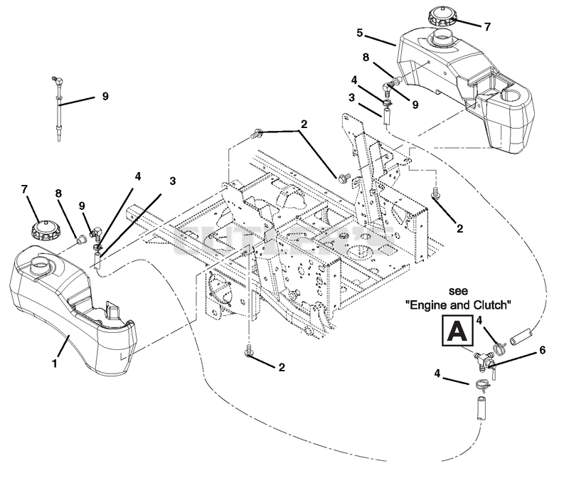 Fuel Tanks And Hoses