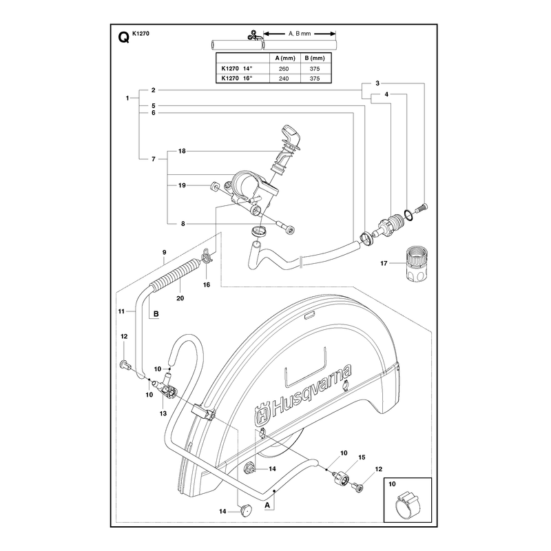 WATER HOSE KIT