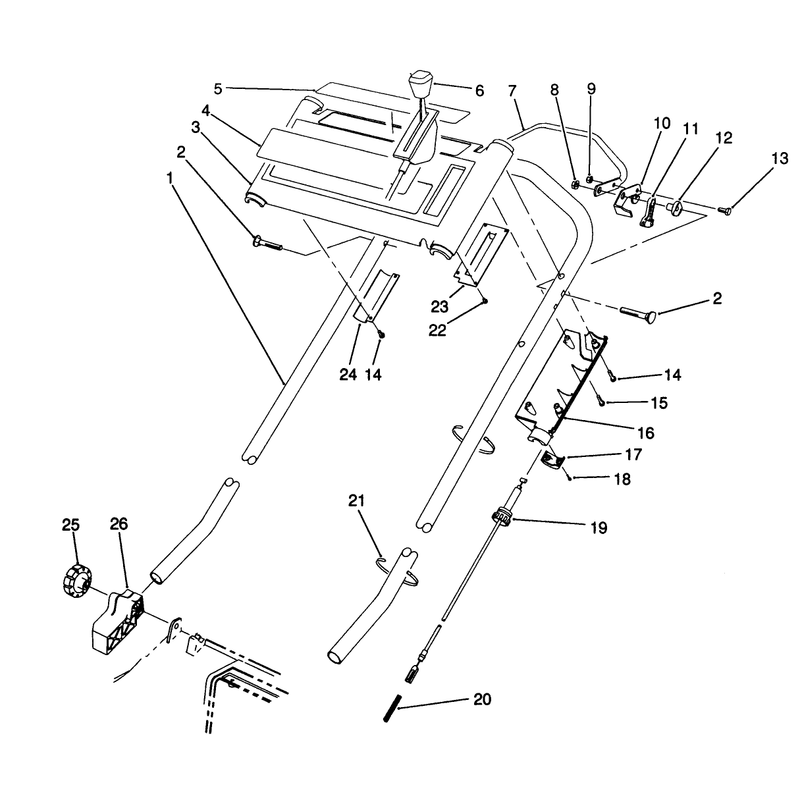 Sp Handle Assembly Model No 20905 Only
