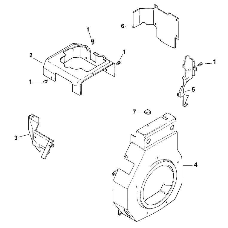 Blower Housing and Baffles