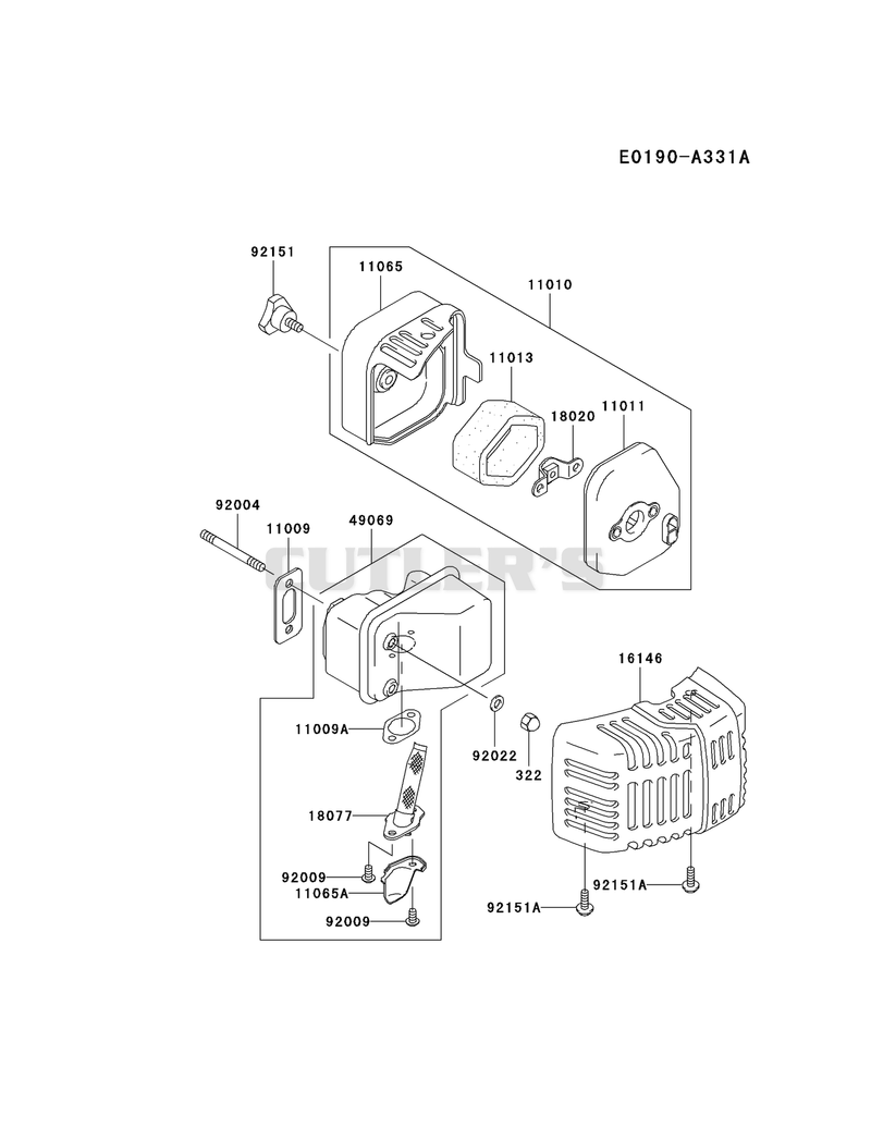 AIR-FILTER/MUFFLER