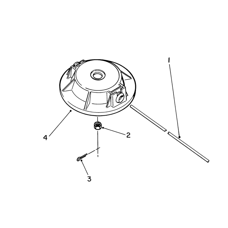 Non-Metallic Fixed Line Cutter Head (optional)