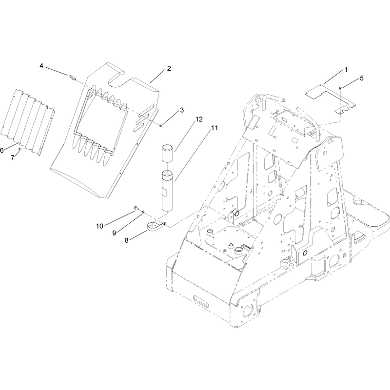 Hood and Screen Assembly