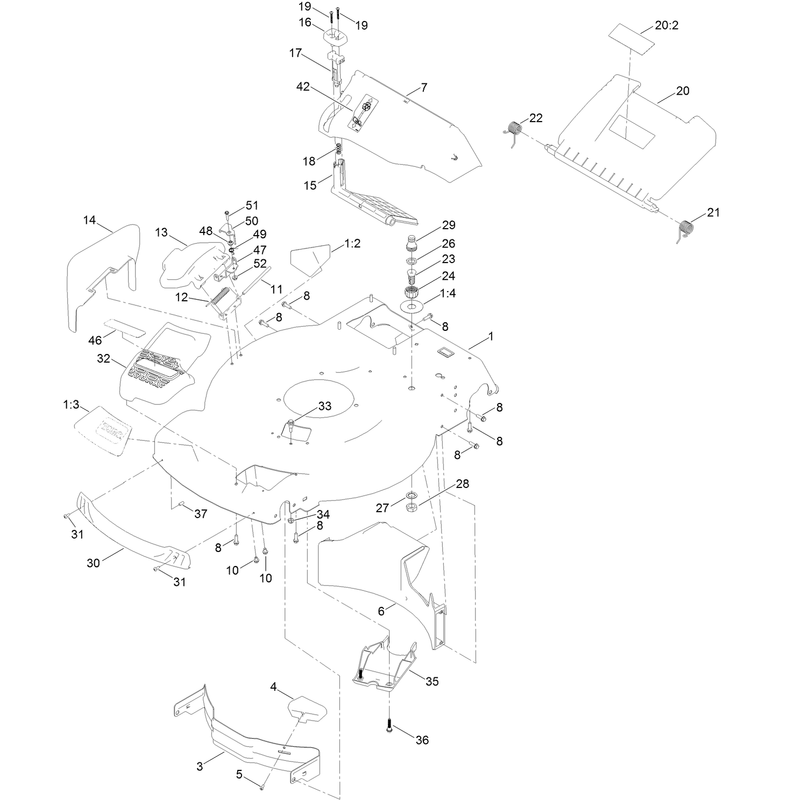 Housing and Baffle Assembly
