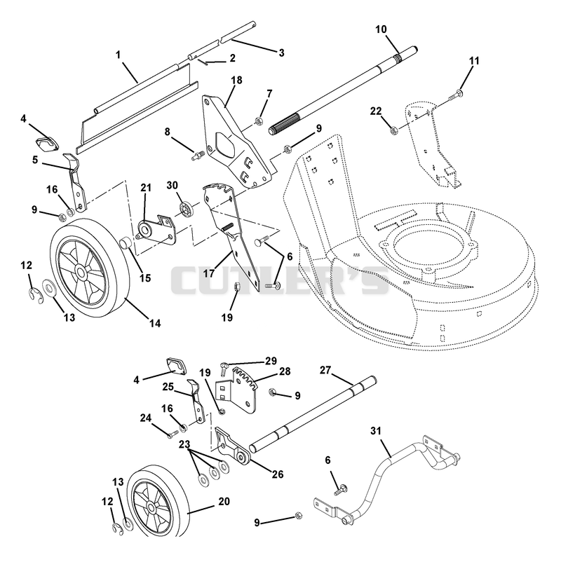 Wheels And Adjusters