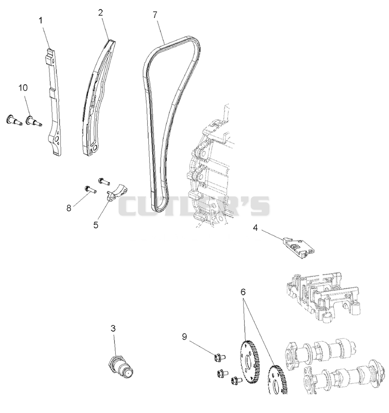 Cam Chain And Sprocket