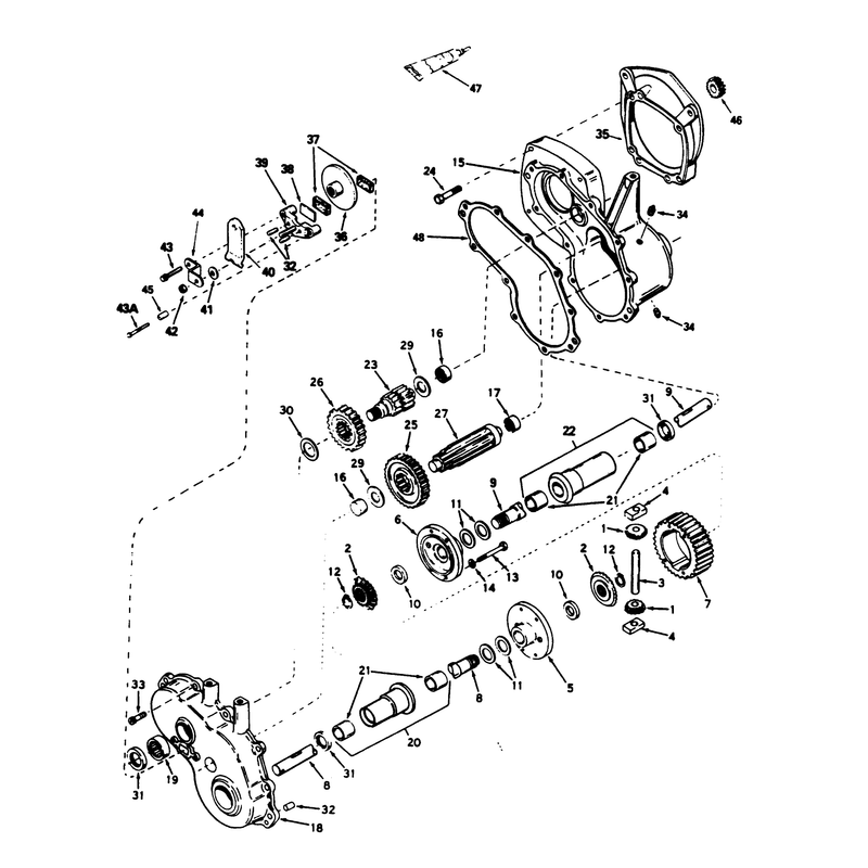 Differential Assembly No 1310-001a