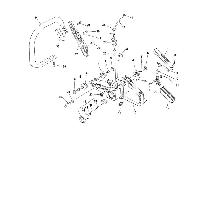 HANDLES, THROTTLE TRIGGER