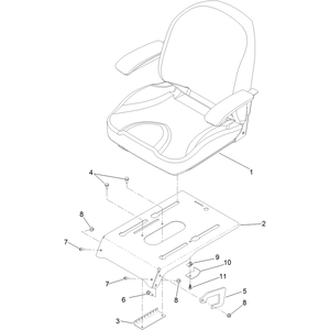 Deluxe Seat Assembly No 131-7699