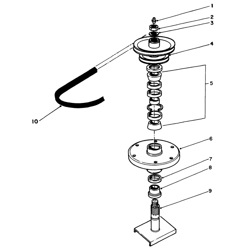 Drive Spindle No 54-7781