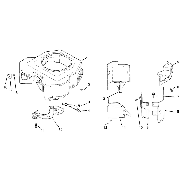 Blower Housing and Baffles
