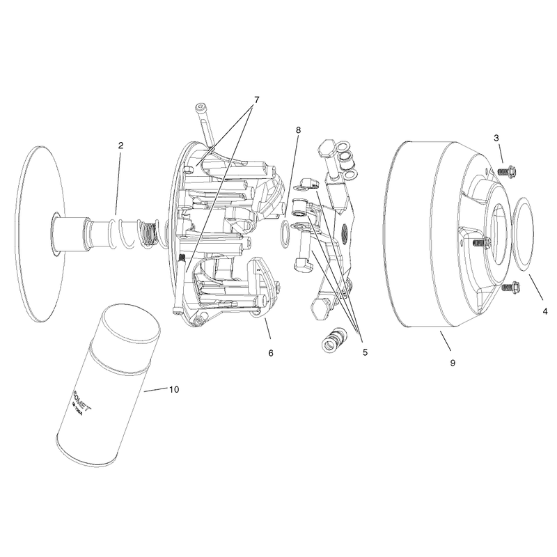 Drive Clutch Assembly No 99-7939
