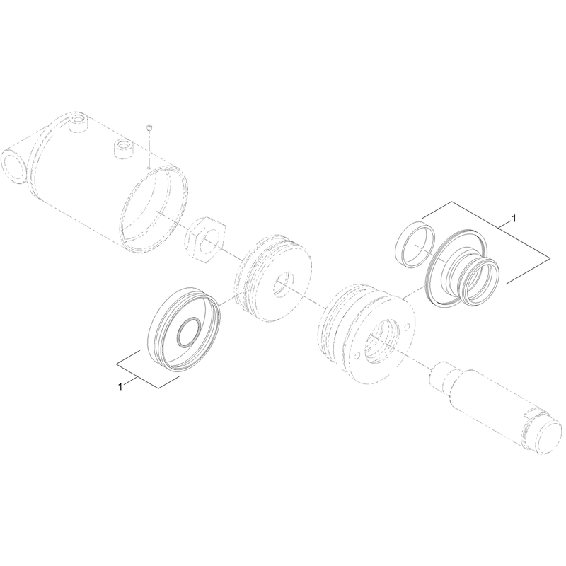 Hydraulic Cylinder Assembly No. AU116939