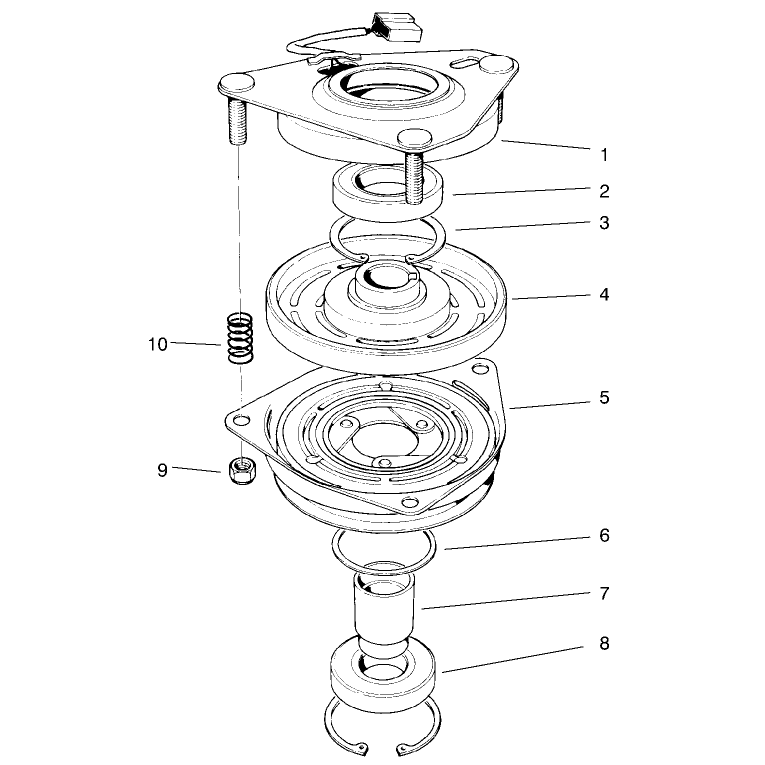 Clutch Assembly No 54-3200