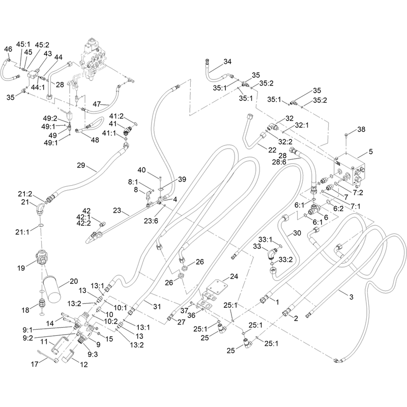 Auxiliary Hydraulic Assembly