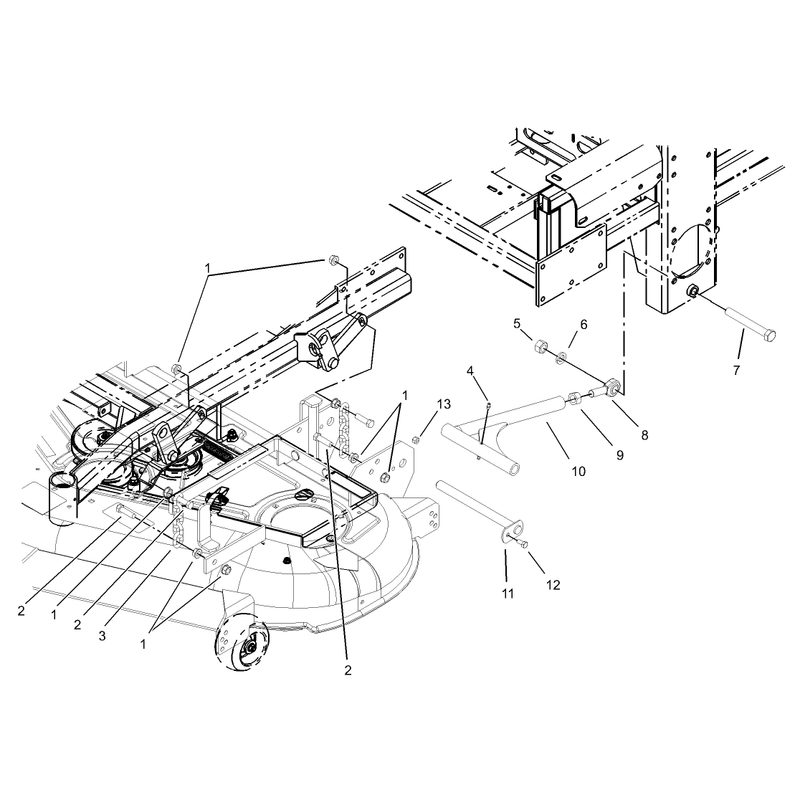 Deck Connection Assembly