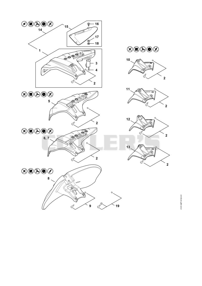 Deflector FS 410 C, FS 410-K