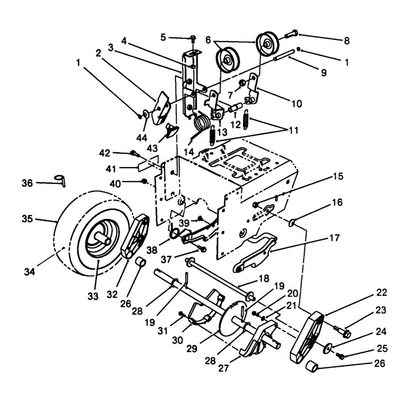 Traction Drive Assembly