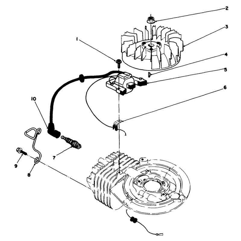 Engine Assembly Model No 47ph7
