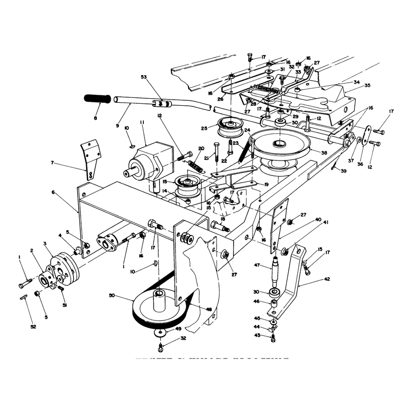 Frame & Pulley Assembly 36