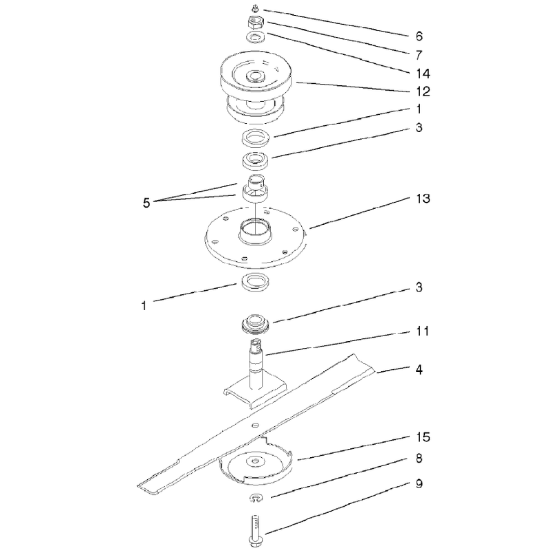 Spindle Assembly 12-2549