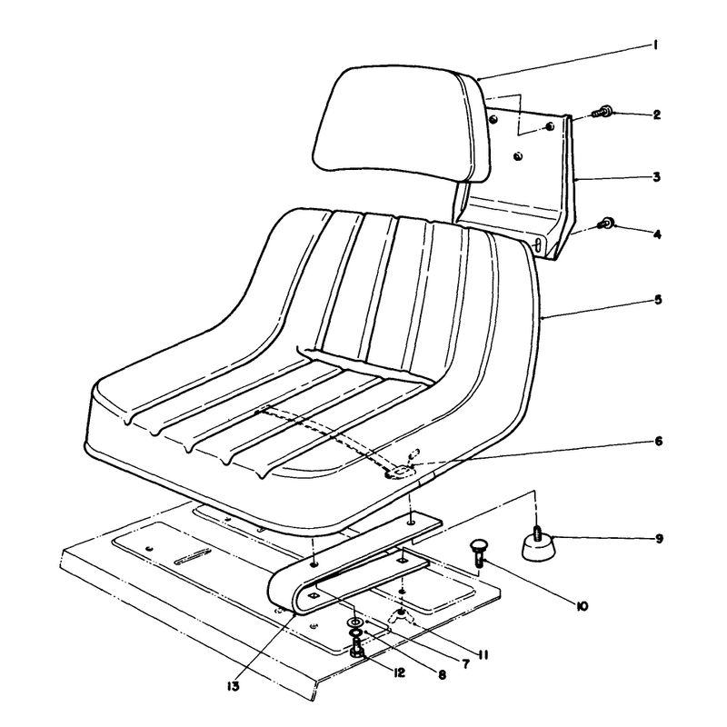 Standard Seat Kit Model No 30746 Optional