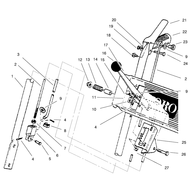 Handle Assembly Right Side