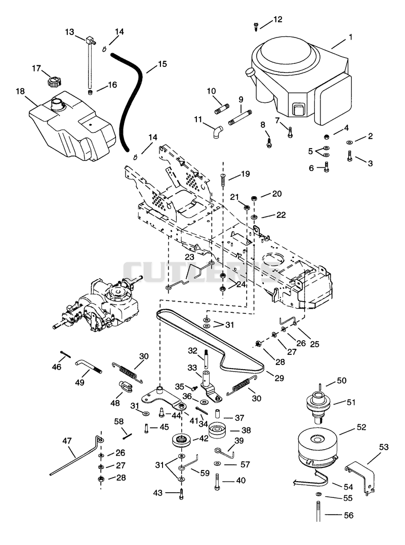 Engine & Belt Drive