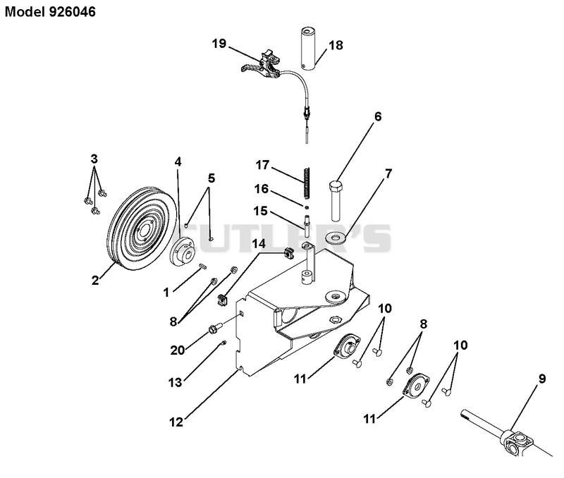 Brush Drive Unit