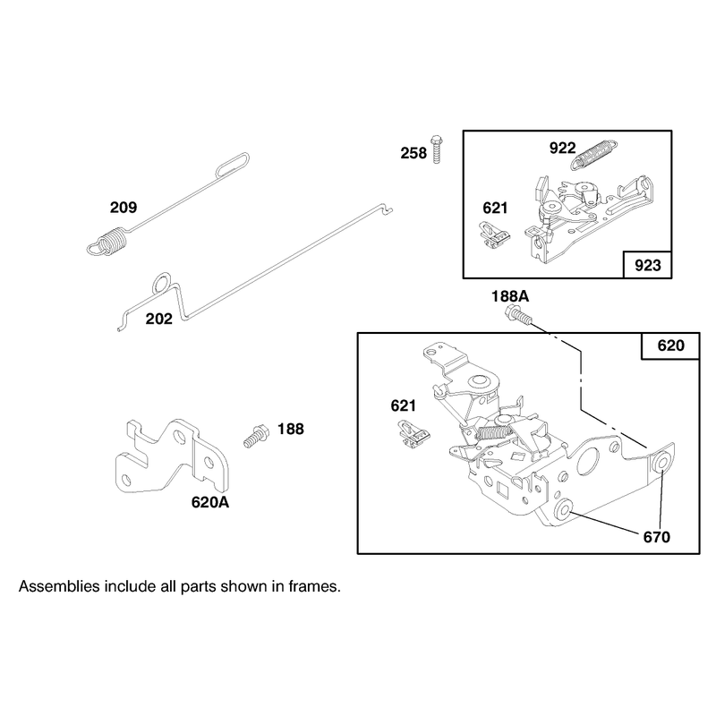 Engine Briggs and Stratton Model 12h802-1758-A1