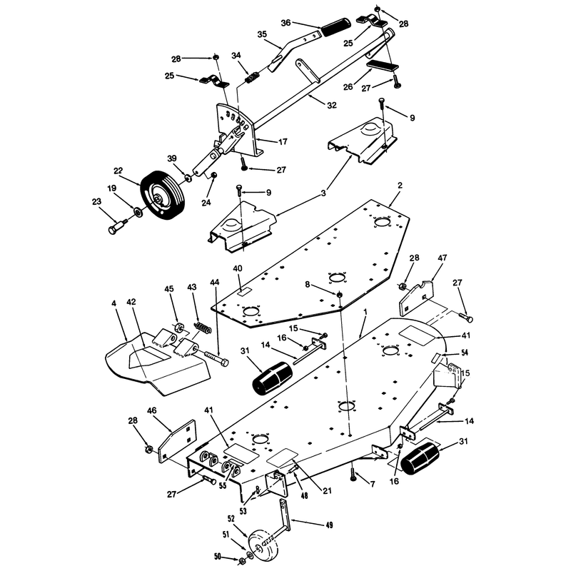 Side Discharge Mower-60 In. (152 Cm) Vehicle Identification Number C5-60sc04