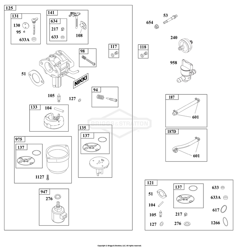 Carburetor and Fuel Supply Group