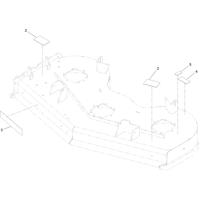 Deck Decal Assembly No 144-6930