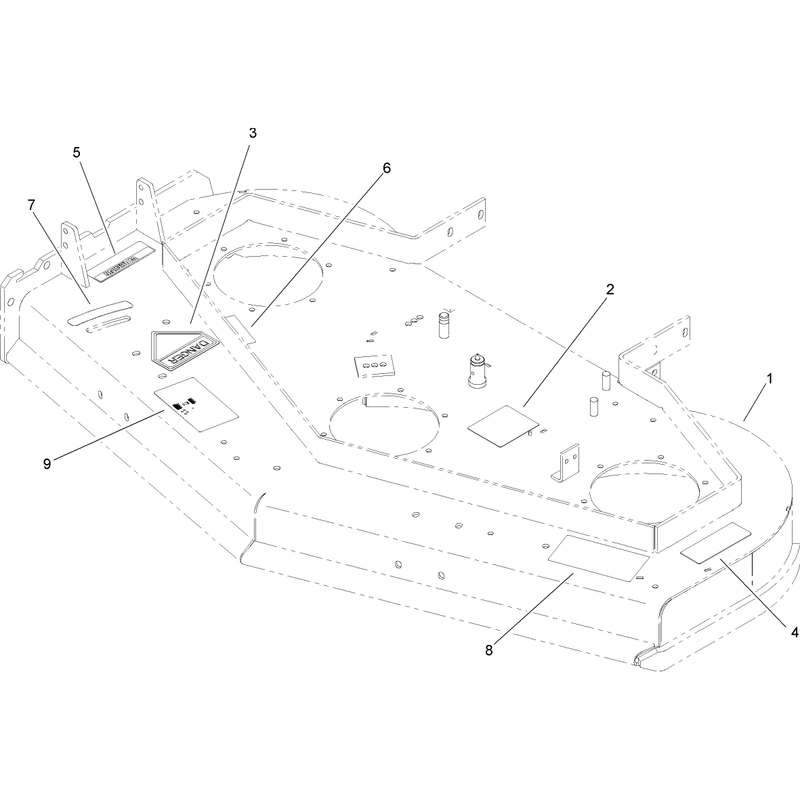Deck Assembly No. 110-4910