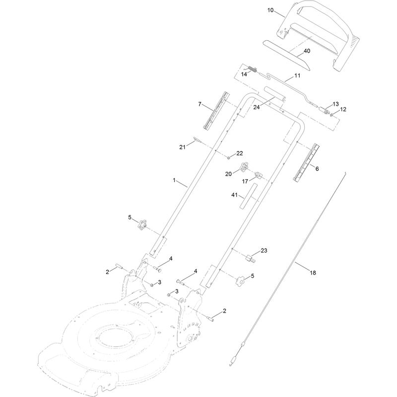 Handle and Control Assembly
