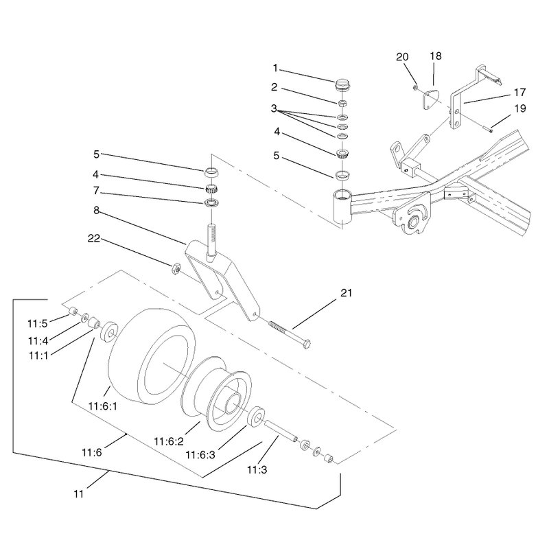 Caster Wheel Assembly