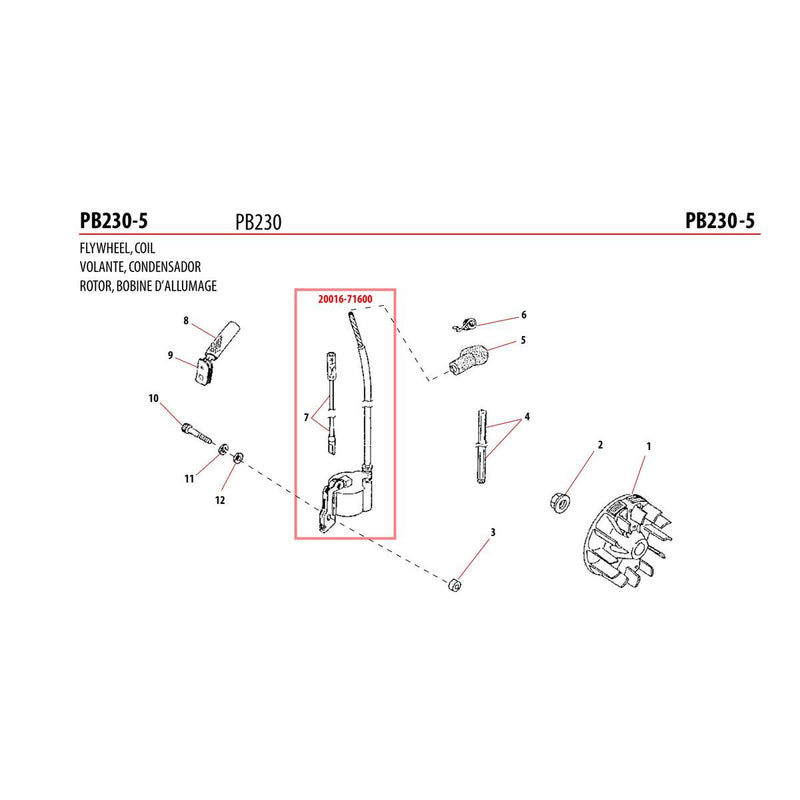 FLYWHEEL, COIL