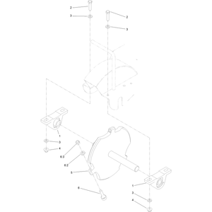 3 Tooth Grinder Wheel Assembly