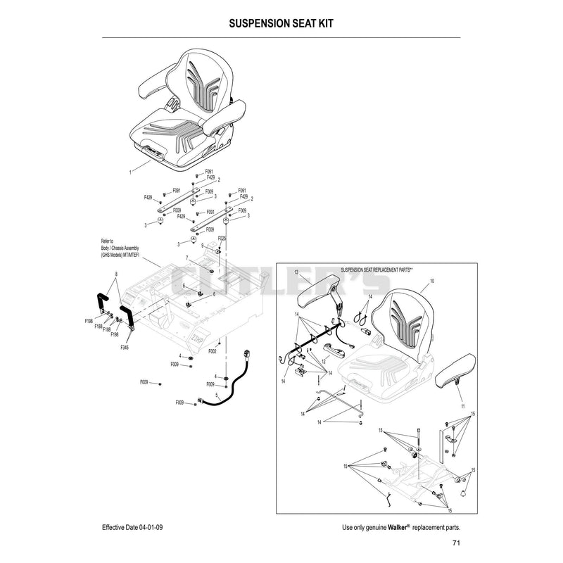 Suspension Seat Kit