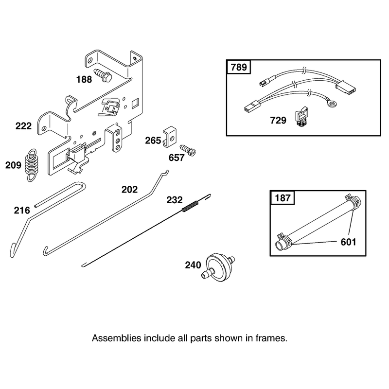 Governor Assembly Briggs and Stratton Model 312777-0128-E1