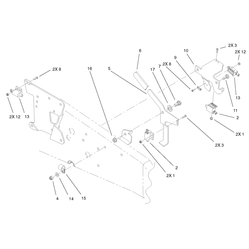 Parking Brake Upper Assembly