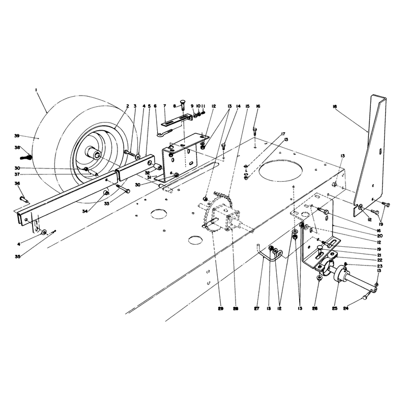Rear Axle Assembly